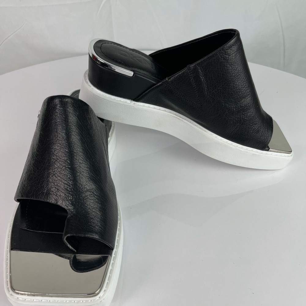 Dkny Platform Sandals 10M (50) - Picture 2 of 8